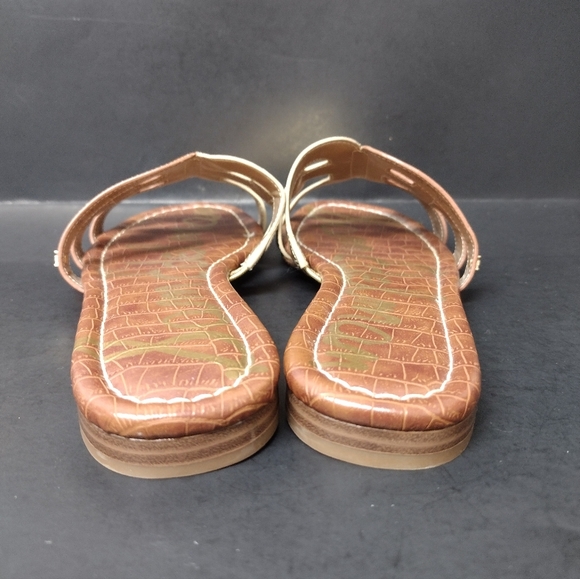 - SAM EDELMAN - WOMEN'S LEATHER SANDALS SIZE :7.5 - Picture 9 of 10